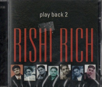 RISHI RICH PLAY BACK 2 - PUNJABI / BHANGRA / HINDI CD.