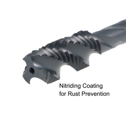 M12 x 1.75 Spiral Flute Tap Metric Machine Thread Tap HSS Nitriding Coated - Picture 5 of 7