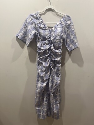 white christmas dresses Lurex Plaid Smocked Dress  coco + jaimeson