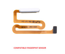 For Samsung Galaxy A13 SM-A135 Fingerprint Sensor button power Flex Cable blue