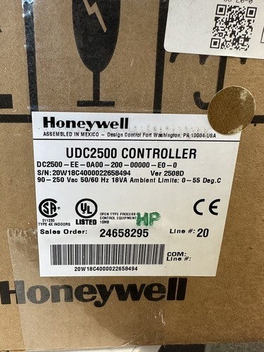 Honeywell DC2500-EE-0A00-200-0000-E0-0 UDC2500 CONTROLLER - Picture 4 of 6