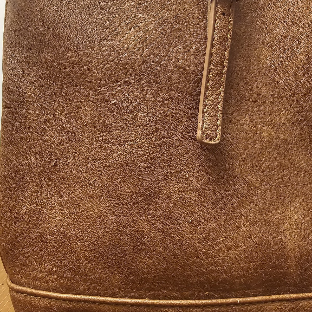 Urban Expressions Brown Classic Work Tote Bag 11x17 Double Strap