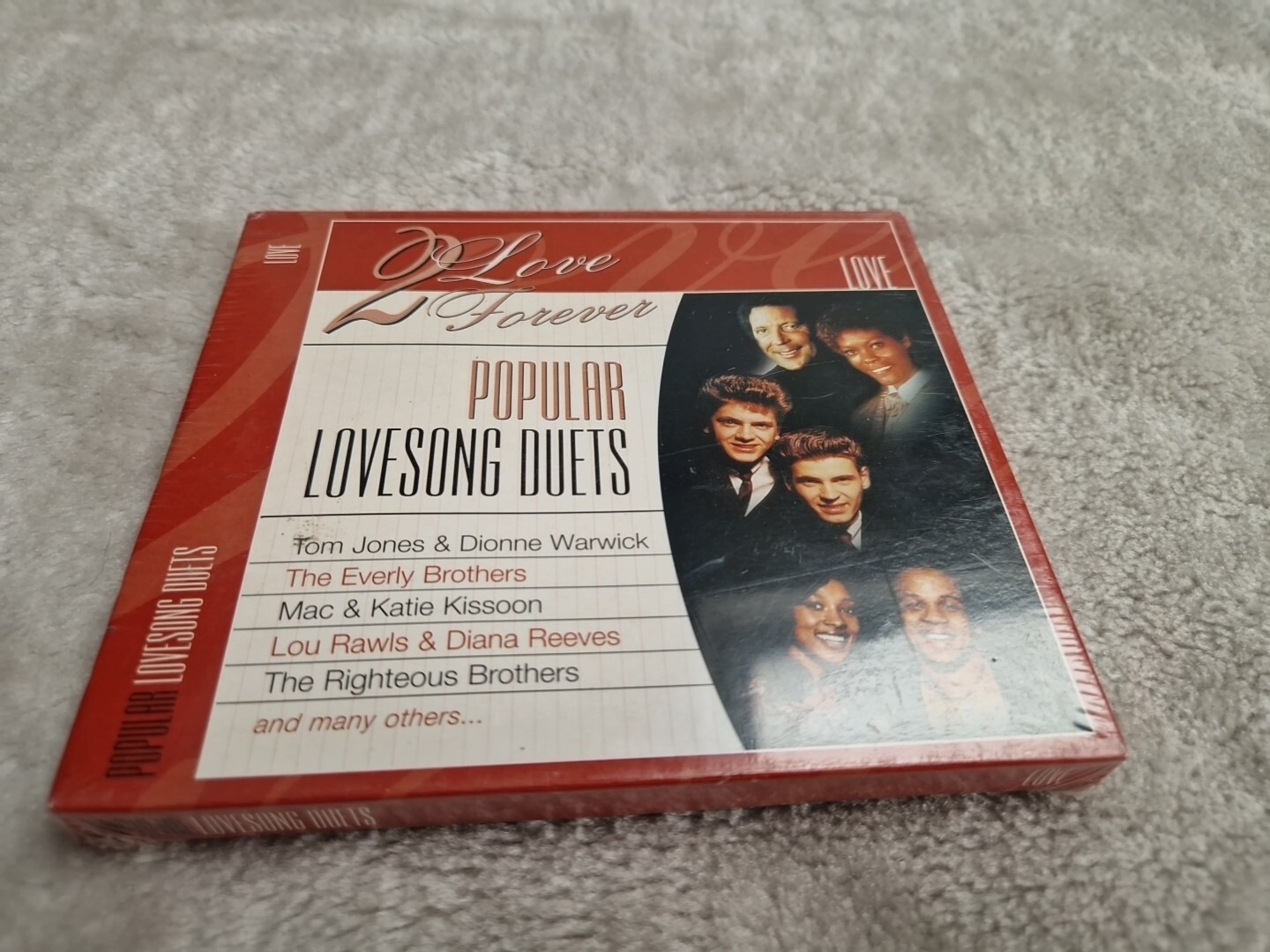 Various -  2 Love Forever (CD) Popular Lovesong Duets NEW SEALED