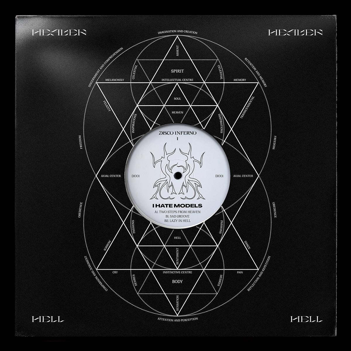 I Hate Models - Disco Inferno 01 [printed sleeve / clear vinyl]