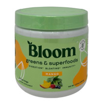 Bloom Nutrition Greens Superfoods Powder Mango Dietary Supplement - 30 Servings