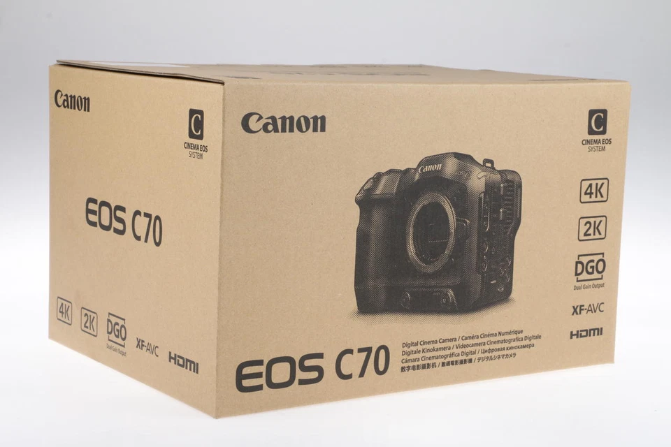 CANON EOS C70 Cinema EOS Camcorder mit RF-Bajonett - Bild 3 von 4