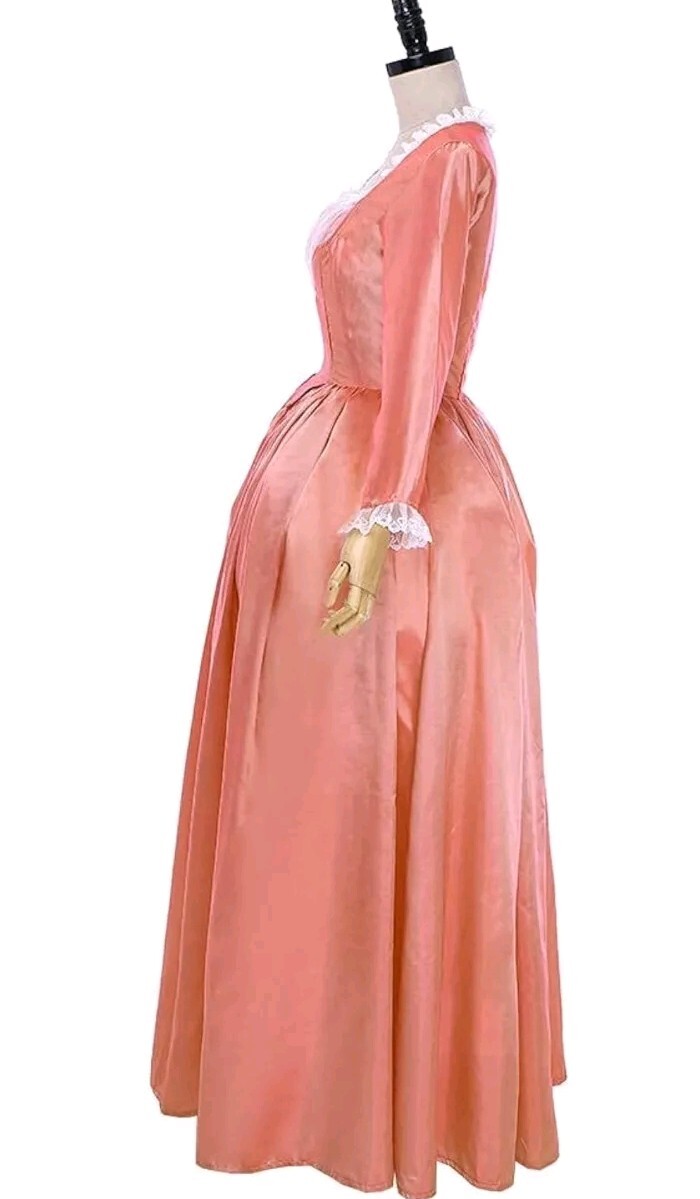 Hamilton Cosplay Peggy Elizabeth Angelica Costume Civil War Wedding Dress  Gown | eBay