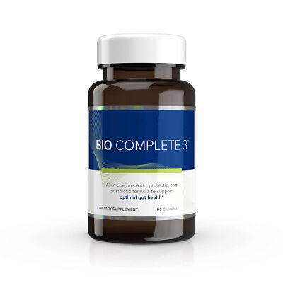 GUNDRY MD BIO COMPLETE 3 Capsules 60 Count NEW PreBiotic ProBiotic & PostBiotic