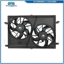 For 2009 2010-2017 Chevrolet Traverse Radiator Condenser Cooling Fan Assembly