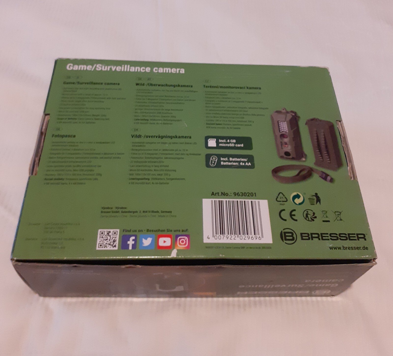 Bresser Game / Surveillance Camera Night Vision eBay