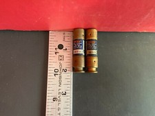 BUSSMANN FUSETRON FRN-R-15- 15AMP, 250V, CLASS RK5 FUSES-LOT OF 2