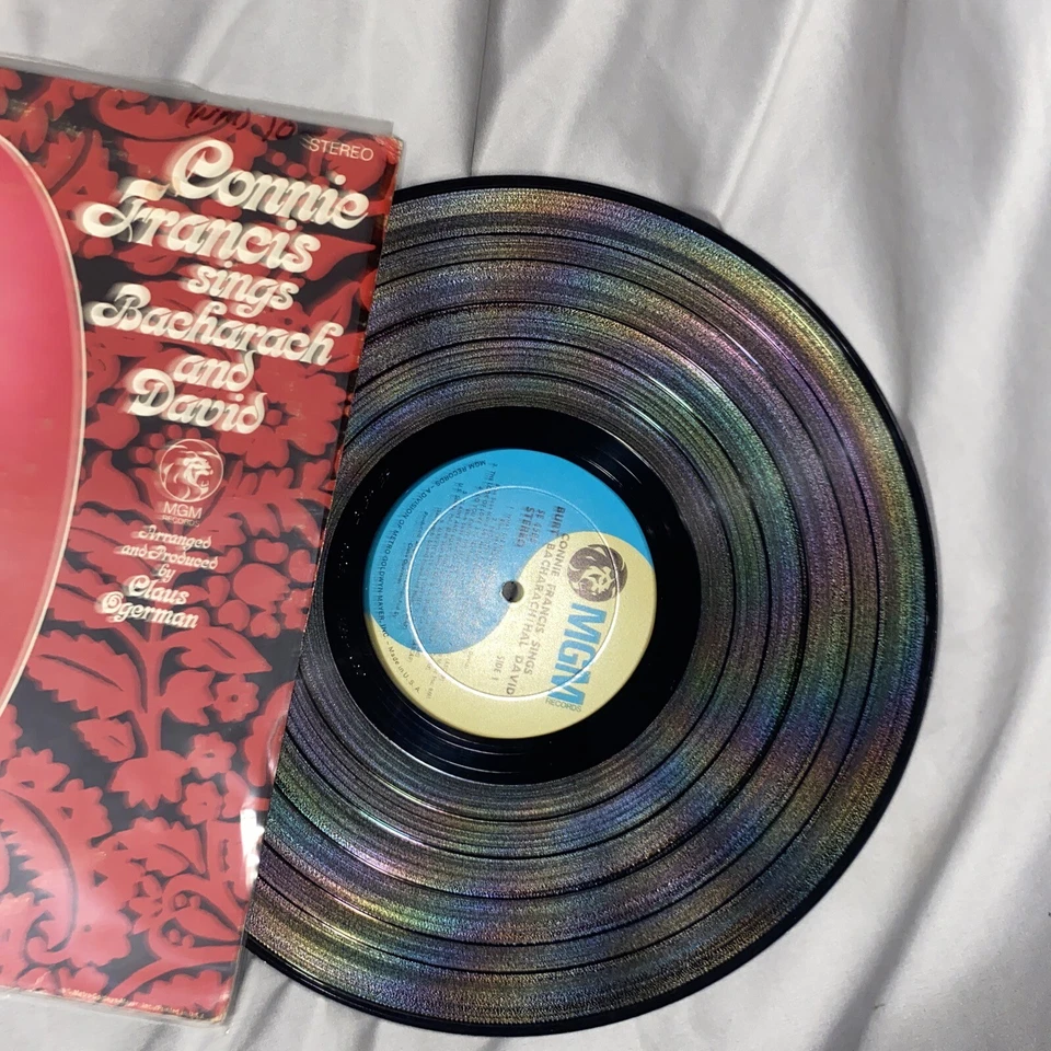 CONNIE FRANCIS "SINGS BACHARACH AND DAVID" MGM SE-4585 1968 LP VINYL RECORD - Image 3 of 3