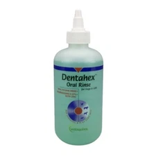 Dentahex Oral Rinse 8oz Vetoquinol Dogs & Cats