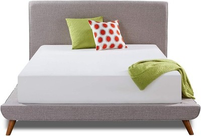 Live and Sleep Resort Classic Queen Memory Foam Mattress, 3 Layers - White