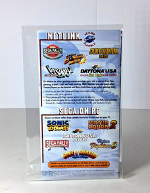 Sega Saturn A World of Games Promotional Catalog/Flyer. Very Rare Excellent