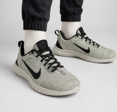 Nike Flex Experience Run 12  Light Iron Ore Black  DV0740 001 Size 12,5