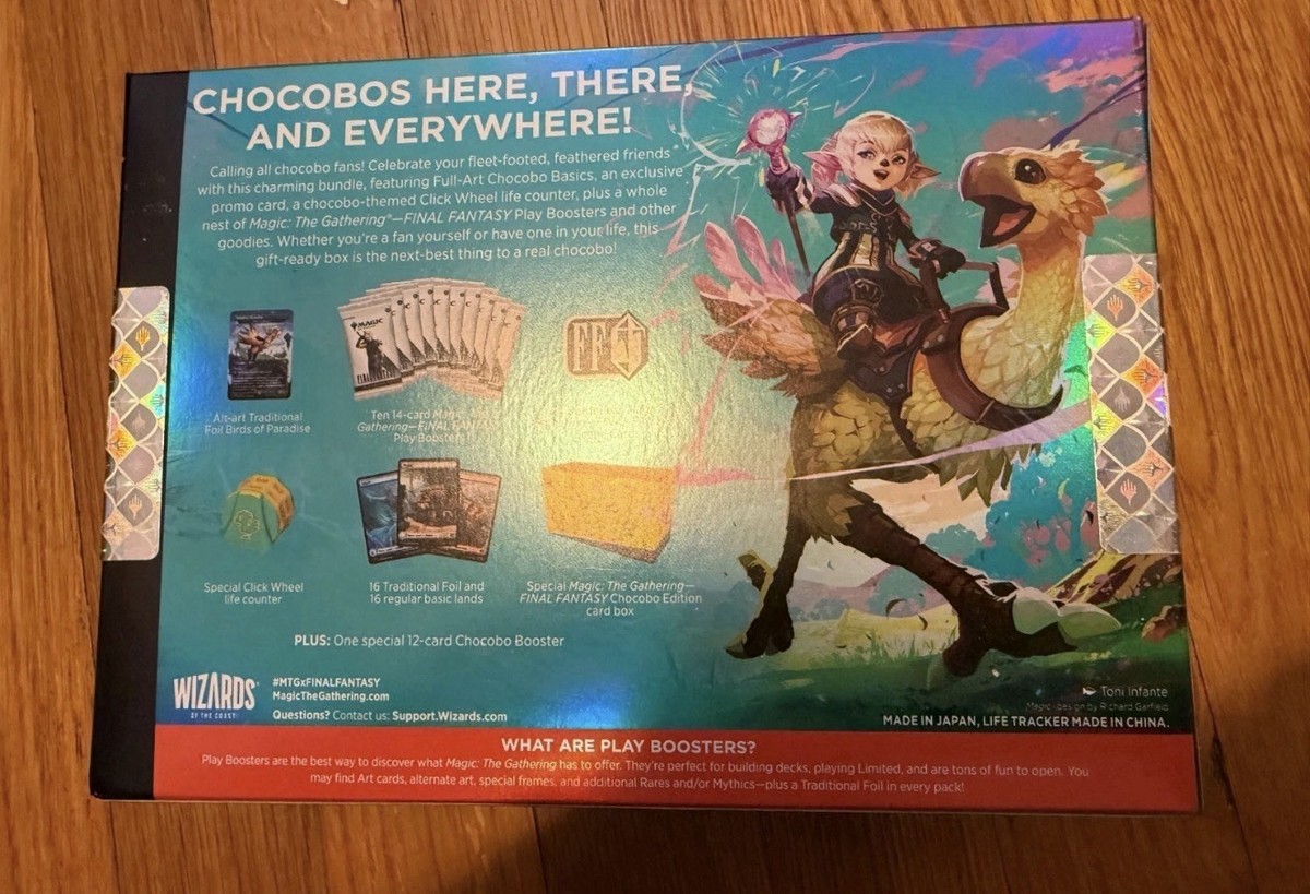 Magic The Gathering Final Fantasy Chocobo Bundle G1N | eBay