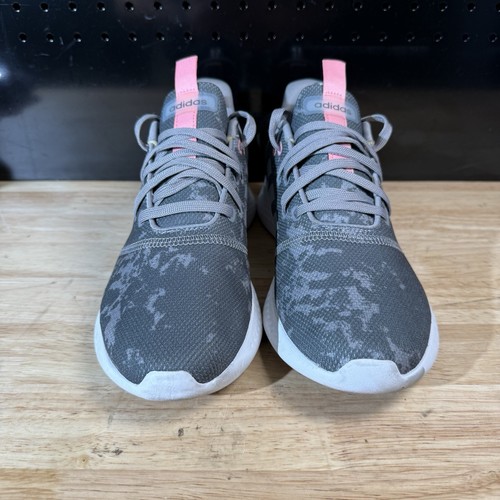 Adidas Women's Puremotion H02772 Gray Camouflage Sneaker Shoes Size 9.5 - Picture 3 of 6