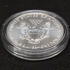 2011 American Silver Eagle 1 Oz. .999 Fine  $1 Coin round in ASE Airtight case — photo 8