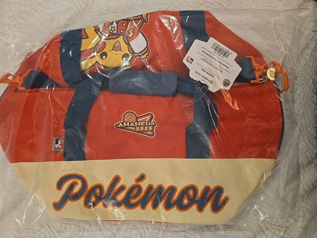 wcs2025 アナハイム限定　ダッフルバッグ ポケモンWCS2025 ダッフルバッグ 赤 アナハイム限定