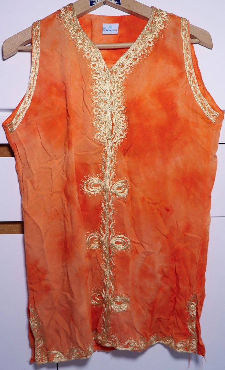 Tunika Légère Et élégante Frapp - Couleur Orange Vibrante - Taille 42 - Neuve Avec étiquettes