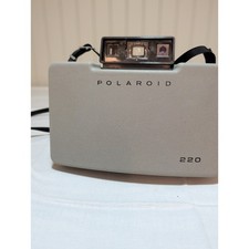 1960s Polaroid Automatic 220 Land Camera Folding Bellows Collectible Untested