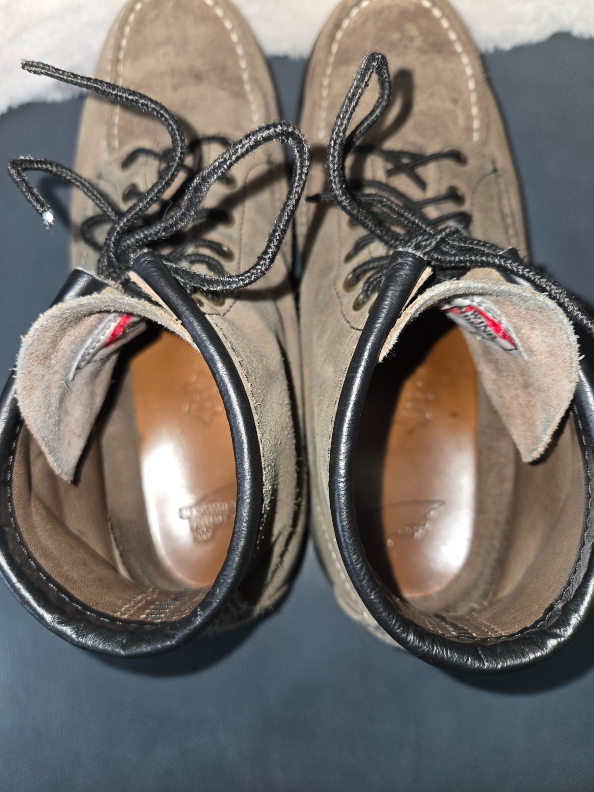 Red Wing 6" Heritage Classic Moc Toe Boot Slate Muleskinner 8863 USA Size 10 D image 8