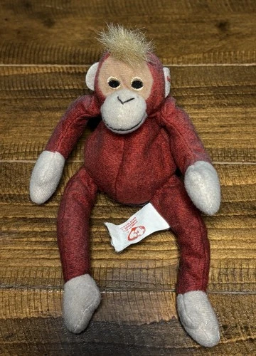 Vintage 1999 Ty Beanie Baby Schweetheart The Orangutan Mini No Tag