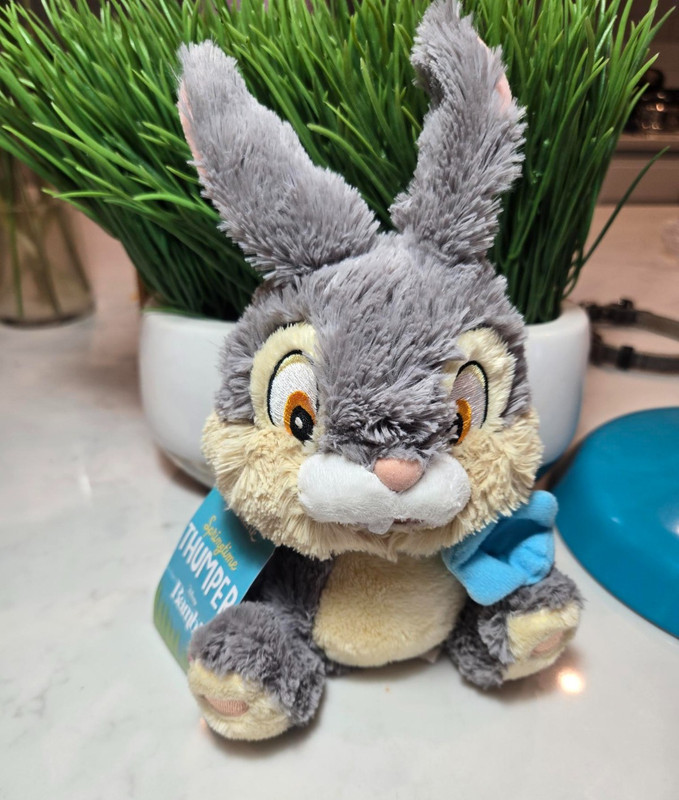 Disney Bambi Thumper Plush Bunny Rabbit Toy NWT