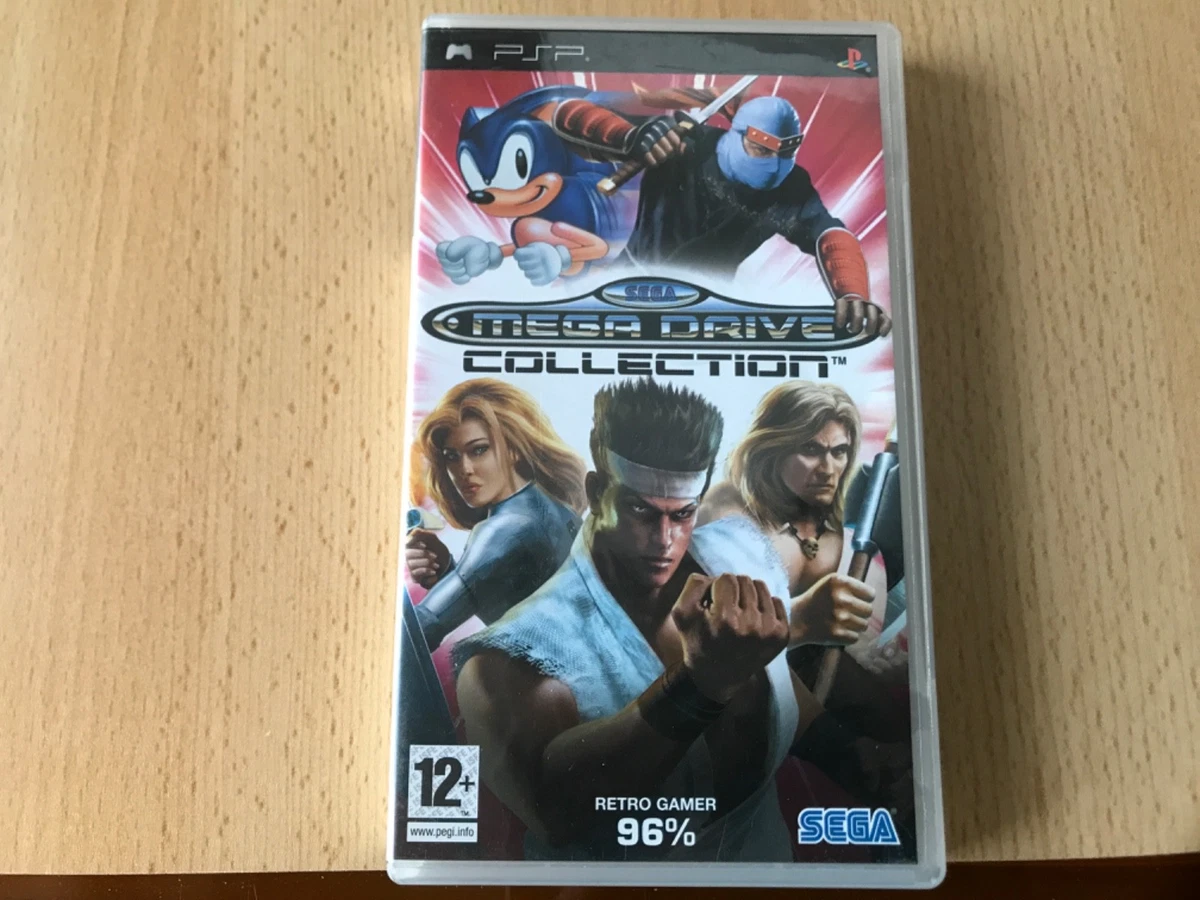 SEGA Mega Drive Collection Sur Sony PSP - Édition Essentials FR PAL Complète