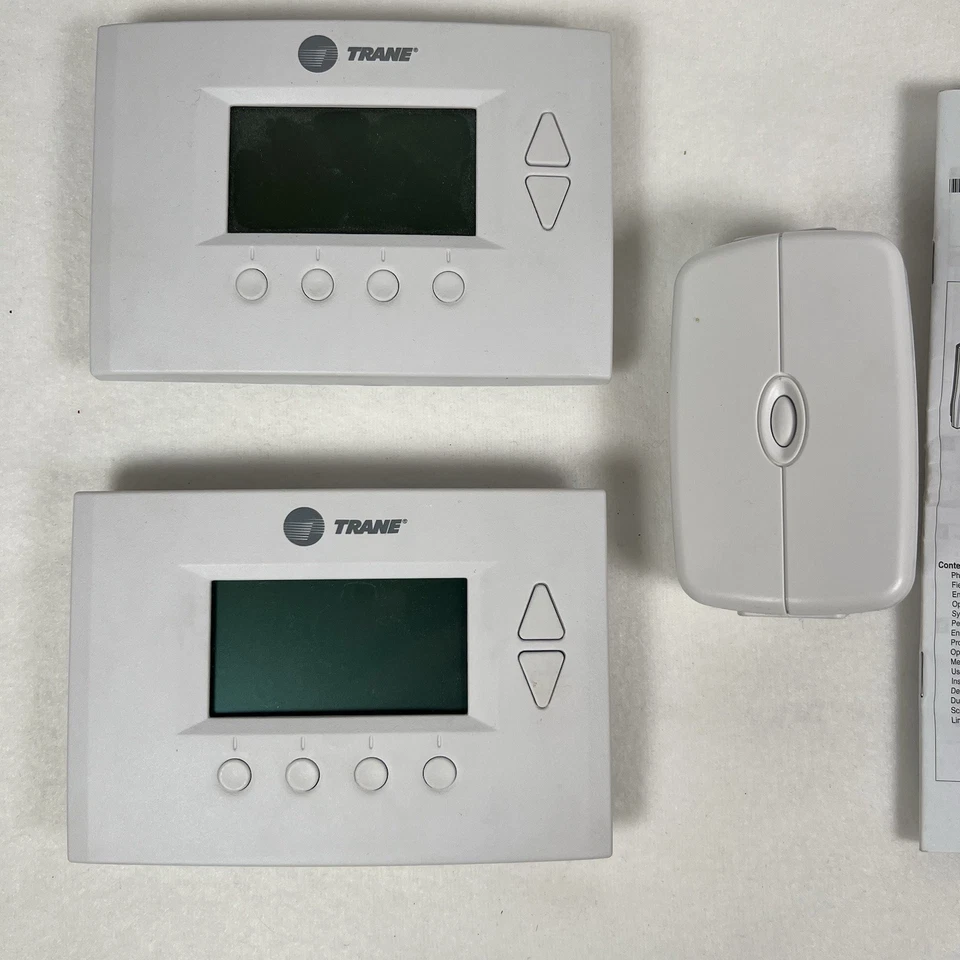 2 Schlage Link Trane Thermostats TZ45 Programmable Nexia Energy Control w/manual - Image 2 of 4