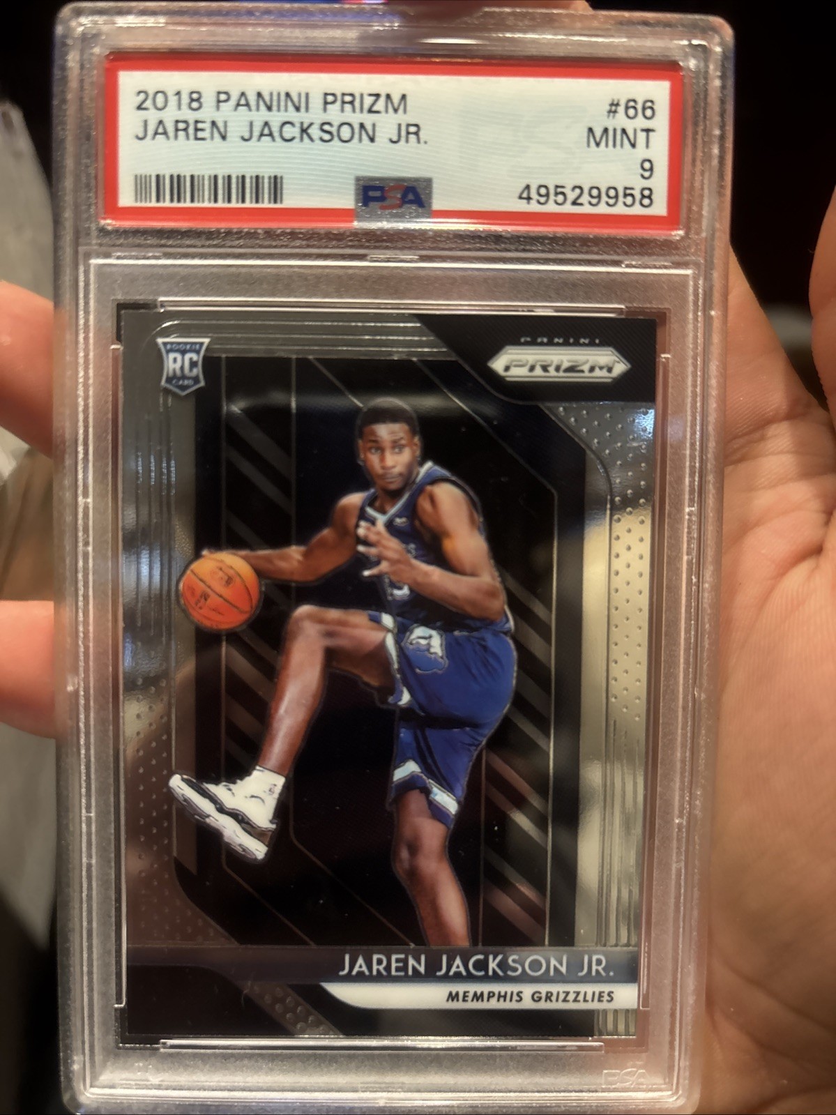2018-19 Panini Prizm - Jaren Jackson Jr. #66 (RC)