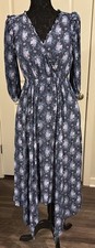 Love Shack Fancy Milton Dress in Blue Size Medium