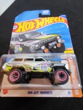 2025 Hot Wheels 44 Hw Hot Trucks 510 1988 Jeep Wagoneer Zamac Near Mint 2025 Hot Wheels 44 Hw Hot Trucks 510 1988 Jeep Wagoneer Zamac Near Mint