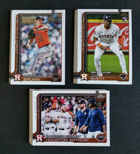 2025 Topps ~ Houston Astros ~ 31 Card Team Set Series 1 & 2  Update