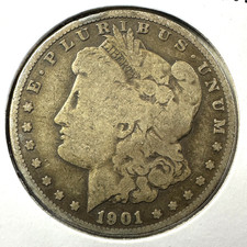 1901-O $1 Morgan Silver Dollar (87867)