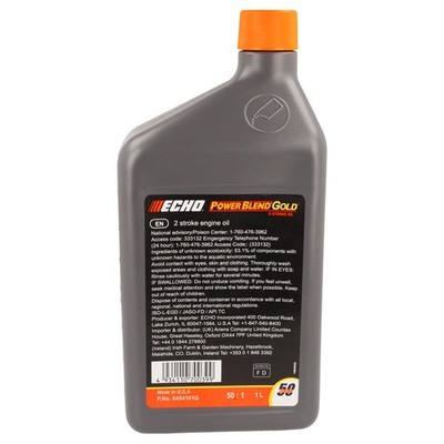 Original Echo Power Blend Gold 2-Takt Öl, 1 Liter - 6454101G