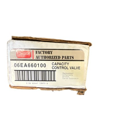 Carrier Capacity Control Valve Model 06EA660100 MPN 06EA660100
