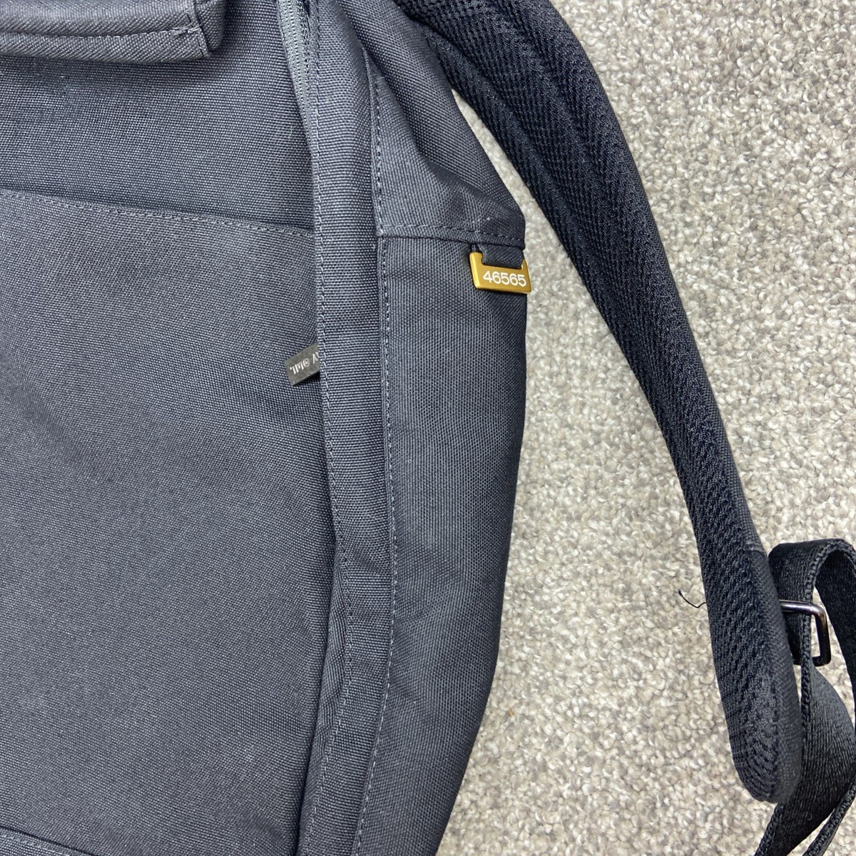 Day Owl First Mile Backpack 17” Black Recycled Canvas Daypack