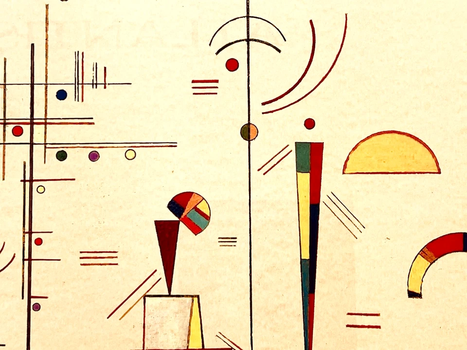Litografía Wassily Kandinsky 1954 certificado de autenticidad Mourlot original numerada firmada op Foto 2 de 4