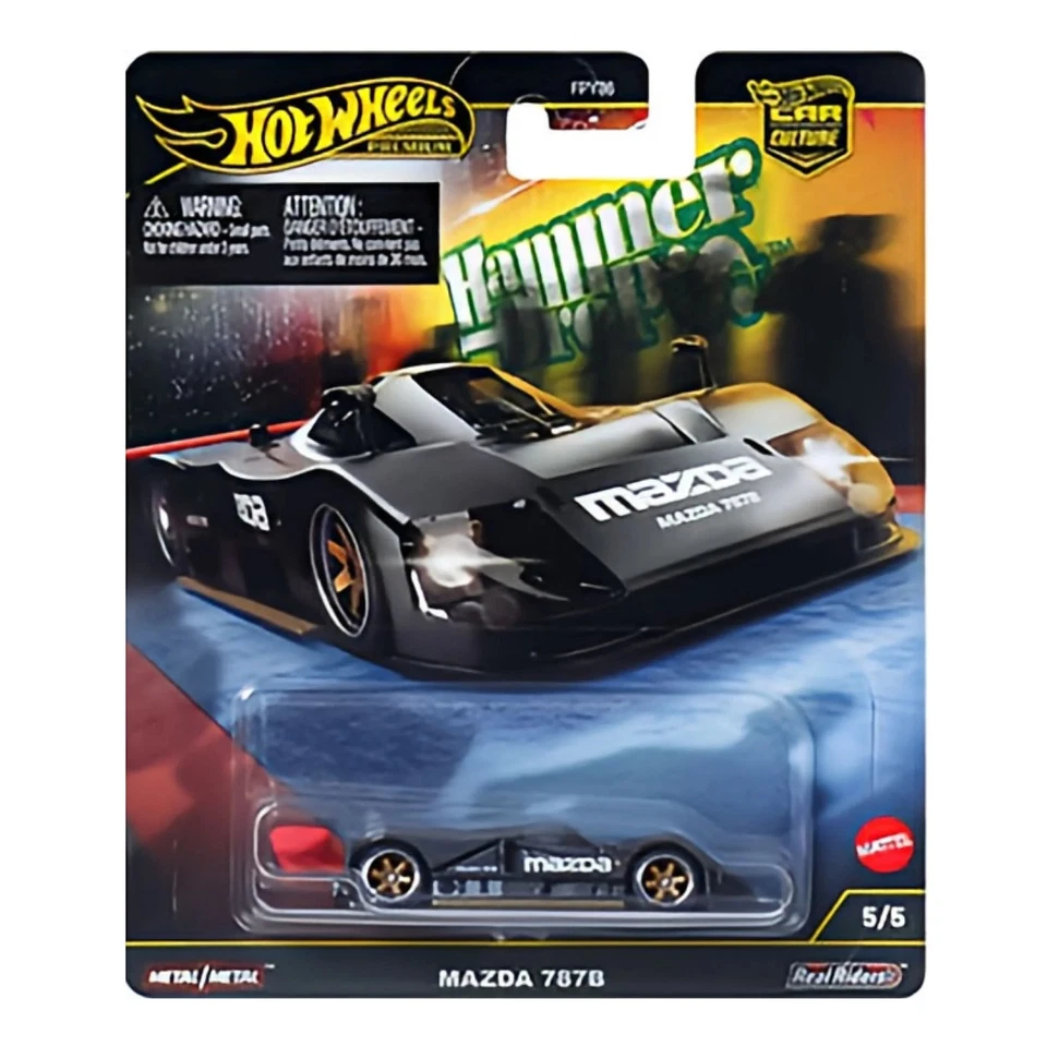 HOTWHEELS HOT WHEELS PREMIUM HAMMER DROPS MAZDA 787B 5/5 HRW08