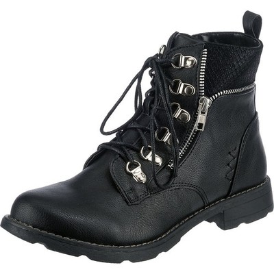Ambellis Damen Biker Boots Bikerschuhe Gr. 38 Stiefel Stiefeletten schwarz *NEU*