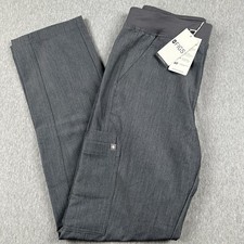 FIGS Axim Cargo Scrub Pants Graphite Gray T2001 Size Small New 30 Waist NWT