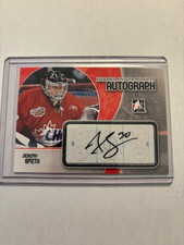 2007-08 in the Game Heroes and Prospects Autographs Jeremy Smith #A-JSM