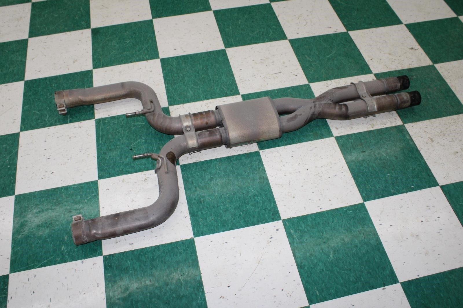 14-17 Ghibli 3.0L Engine Motor Exhaust X Cross Midpipe Pipe Assembly Factory OEM