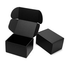 Timirog 7x5x4 Inches Black Shipping Boxes 25 Pack - Inches,