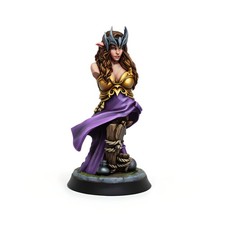 Elven Sorceress Miniature  DnD RPG Tabletop Wargaming  3D Printed Resin 28mm