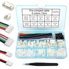 2.54mm Xh Jst Connector Kit 22awg Pre-crimped Wire Cable  Housing Set