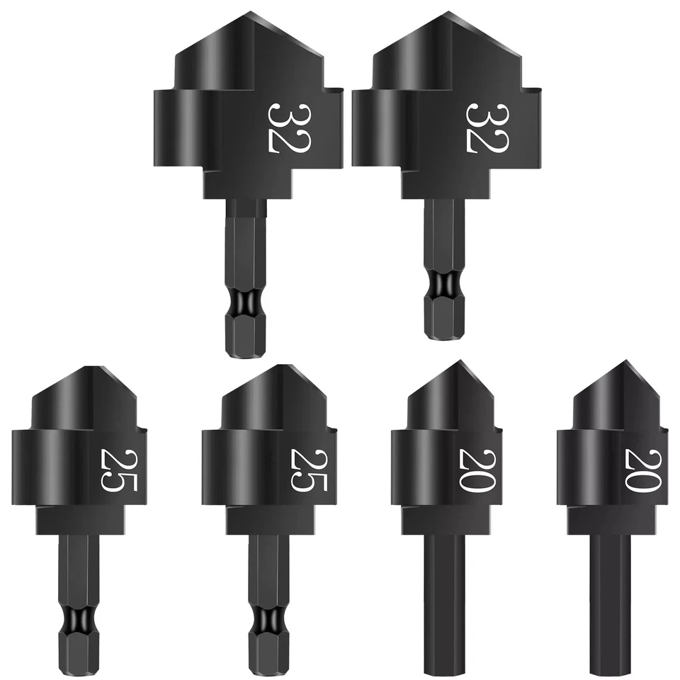 20mm/25mm/32mm New PPR Lifting Stepped Drill Bit Reamer Drill for Water Pipe - Image 2 of 4