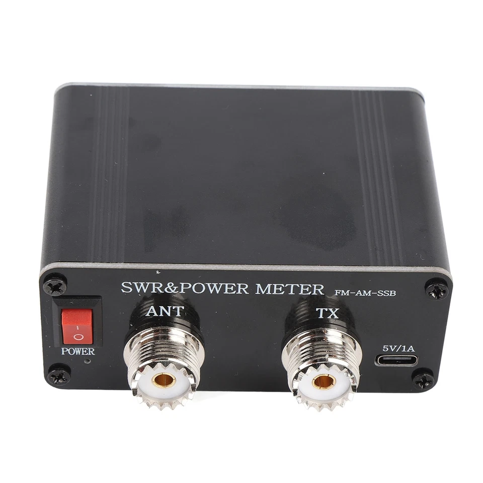 Digitales SWR-Stehwellenmessgerät 120 W SWR-Leistungsmessgerät Farb-LCD-Display - Bild 2 von 4